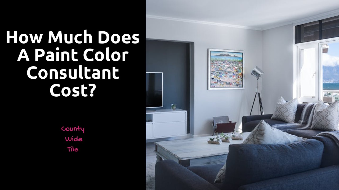 How much does a paint color consultant cost?